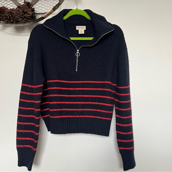 Jessica Simpson oversized crop top - Picture 1 of 6